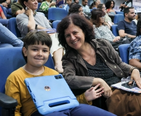 Assinatura de Inauguração da Cuidoteca da UnB. 23/02/2026 Foto: Anastácia Vaz/Secom UnB